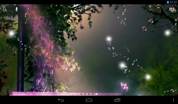 Fireflies Live Wallpaper android App screenshot 0