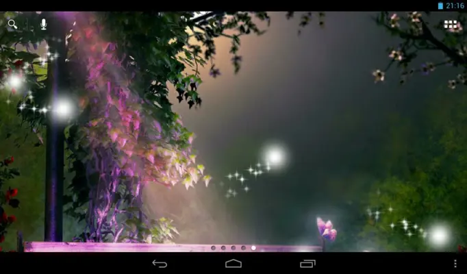 Fireflies Live Wallpaper android App screenshot 1